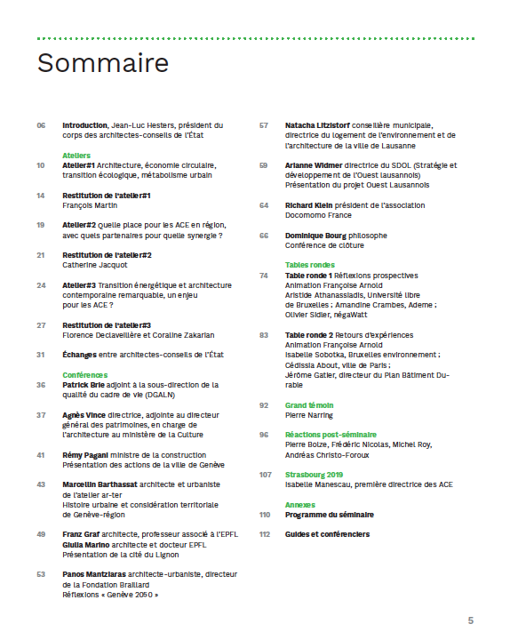Sommaire de l'ouvrage