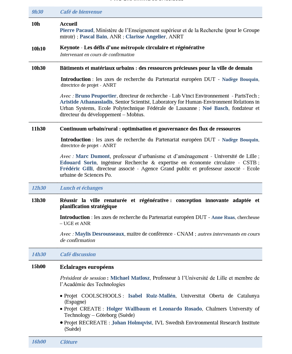 programme